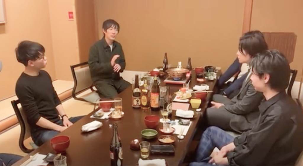 会話が生まれる少人数の会食